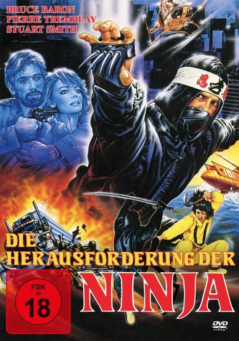 Die Herausforderung der Ninja, DVD