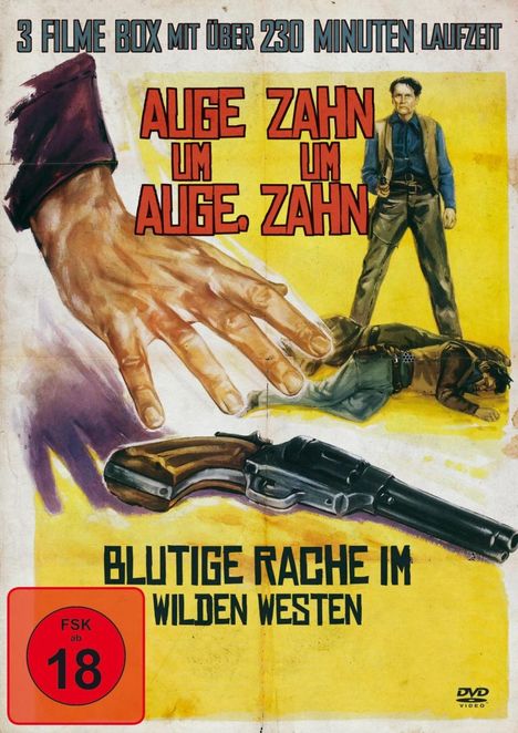 Auge um Auge, Zahn um Zahn (3 Filme), DVD