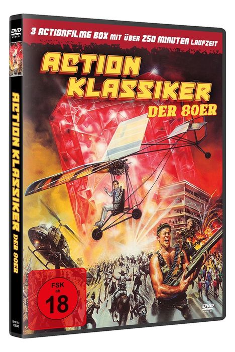 Action Klassiker der 80er, DVD