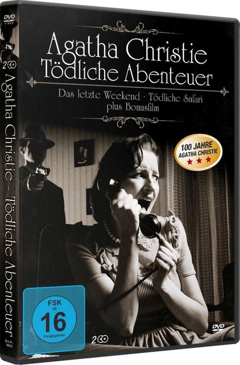 Agatha Christie - Tödliche Abenteuer, 2 DVDs