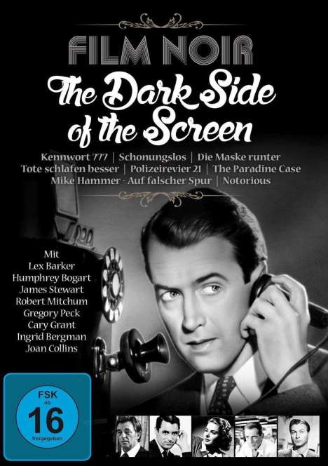 Film Noir - The Dark Side of the Screen (8 Filme auf 3 DVDs), 3 DVDs