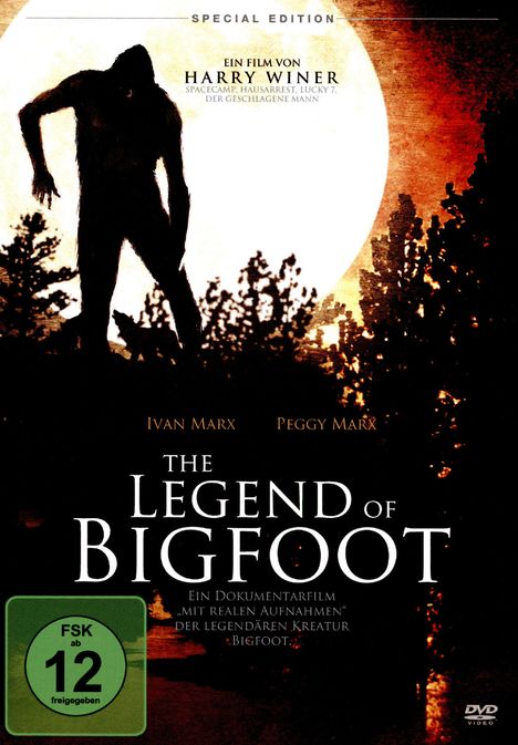 The Legend of Bigfoot, DVD