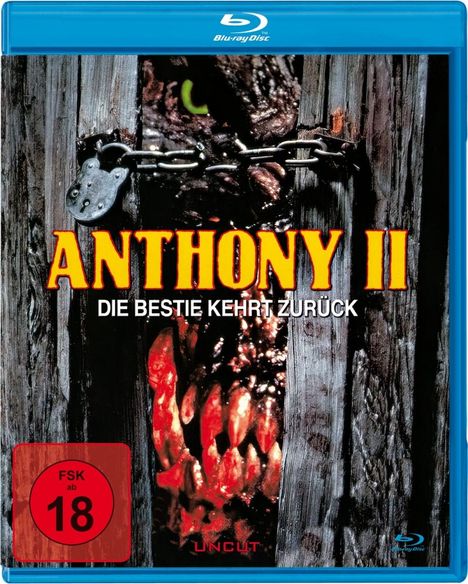 Anthony II - Die Bestie kehrt zurück (Blu-ray), Blu-ray Disc