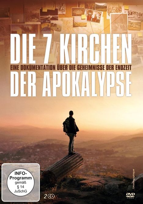 Die 7 Kirchen der Apokalypse - Eine Dokumentation über die Geheimnisse der Endzeit, 2 DVDs