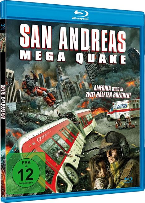 San Andreas Mega Quake (Blu-ray), Blu-ray Disc