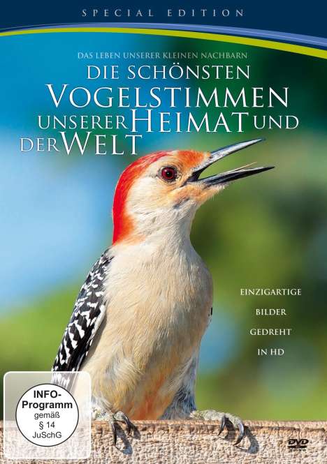 Die schönsten Vogelstimmen unserer Heimat und der Welt (Special Edition), DVD