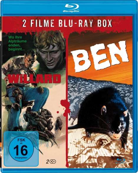 Willard &amp; Ben (Blu-ray), 2 Blu-ray Discs