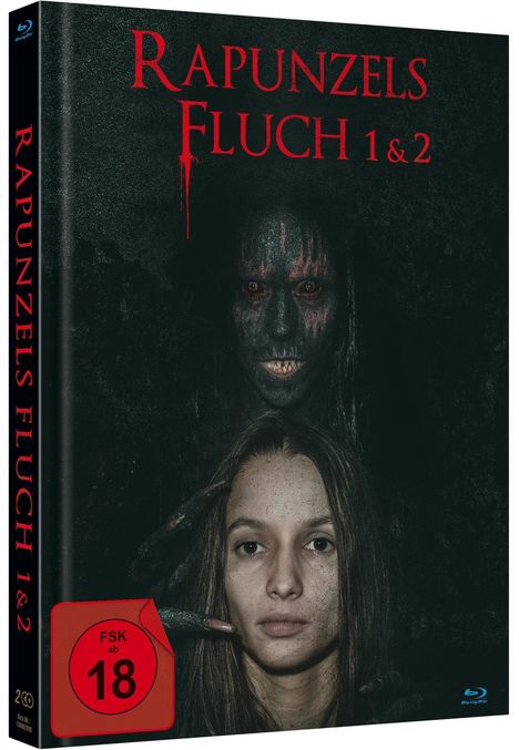 Rapunzels Fluch 1 &amp; 2 (Blu-ray im Mediabook), 2 Blu-ray Discs