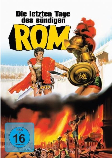 Die letzten Tage des sündigen Rom, DVD