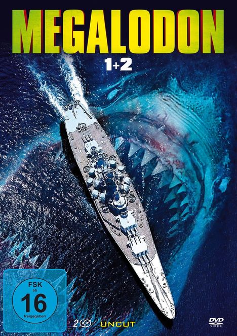 Megalodon 1 &amp; 2, 2 DVDs