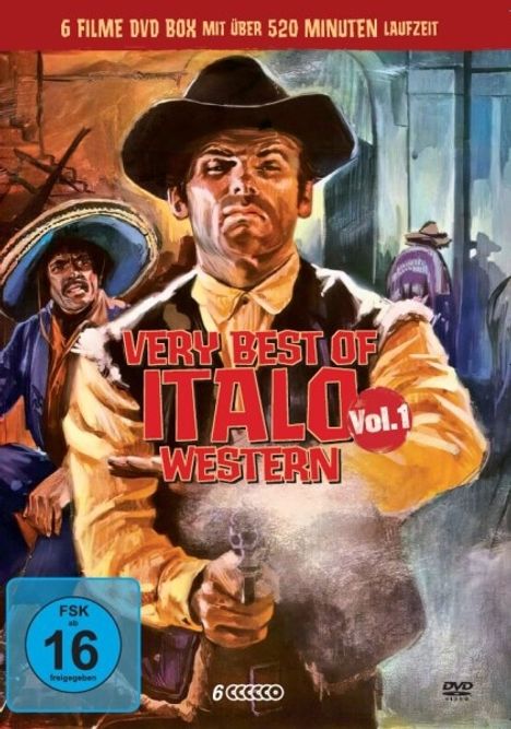 Very Best of Italo Western Vol. 1, 6 DVDs