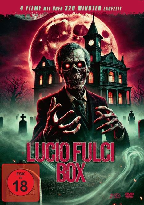 Lucio Fulci Box (4 Filme auf 2 DVDs), 2 DVDs