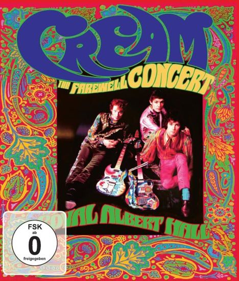 Cream: The Farewell Concert, Blu-ray Disc