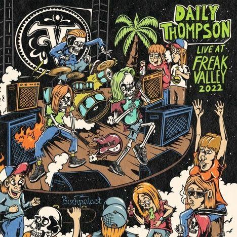 Daily Thompson: Live At Freak Valley Festival (White Vinyl), LP