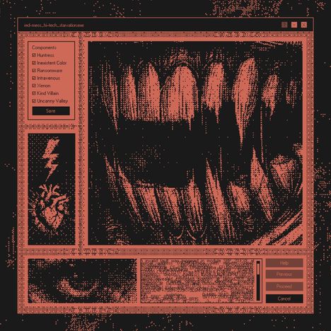 Red Mess: Hi-Tech Starvation (Digipak), CD