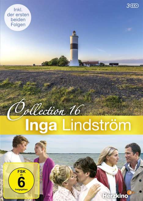 Inga Lindström Collection 16, 3 DVDs