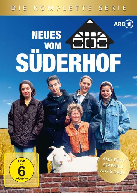 Neues vom Süderhof (Komplette Serie), 8 DVDs