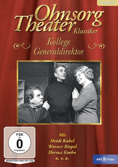 Ohnsorg Theater: Kollege Generaldirektor, DVD