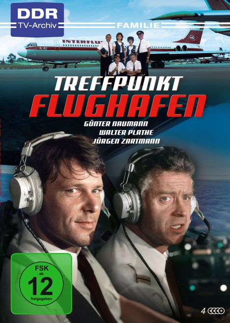 Treffpunkt Flughafen (Komplette Serie), 4 DVDs