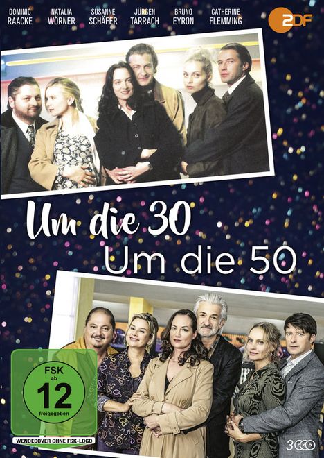 Um die 30 (Komplette Serie) / Um die 50, 3 DVDs