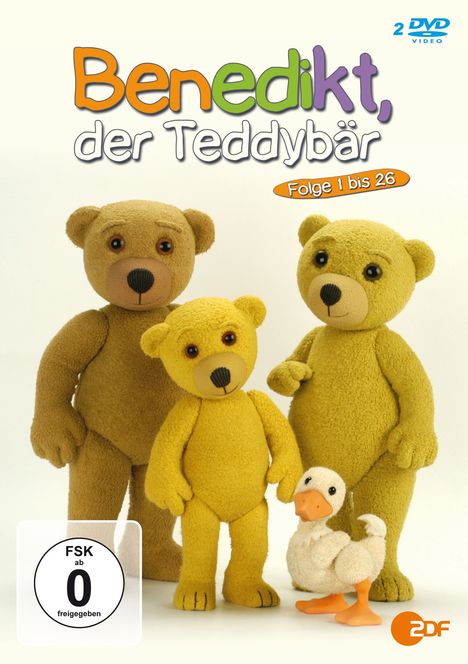 Benedikt, der Teddybär (Episoden 1-26), 2 DVDs