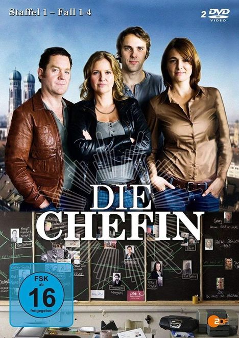 Die Chefin Staffel 1, 2 DVDs