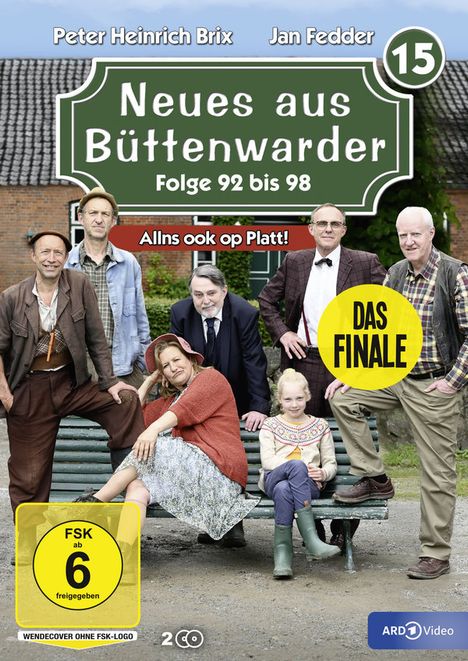 Neues aus Büttenwarder Folgen 92-98 (finalen Folgen), 2 DVDs