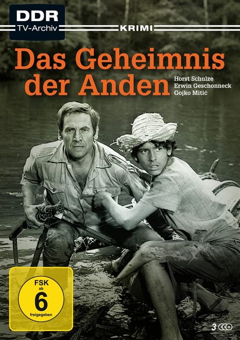 Das Geheimnis der Anden, 3 DVDs