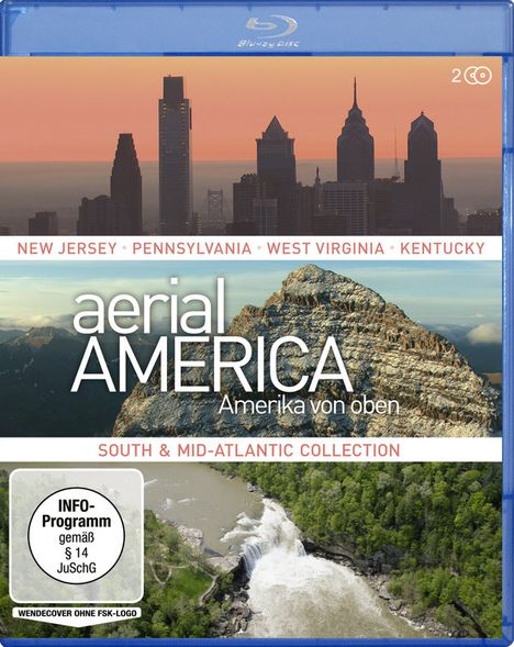 Aerial America (Amerika von oben) - South and Mid-Atlantic Collection  (Blu-ray), 2 Blu-ray Discs