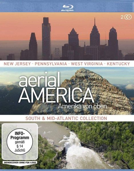 Aerial America (Amerika von oben): Southwest Collection (Blu-ray), 4 Blu-ray Discs