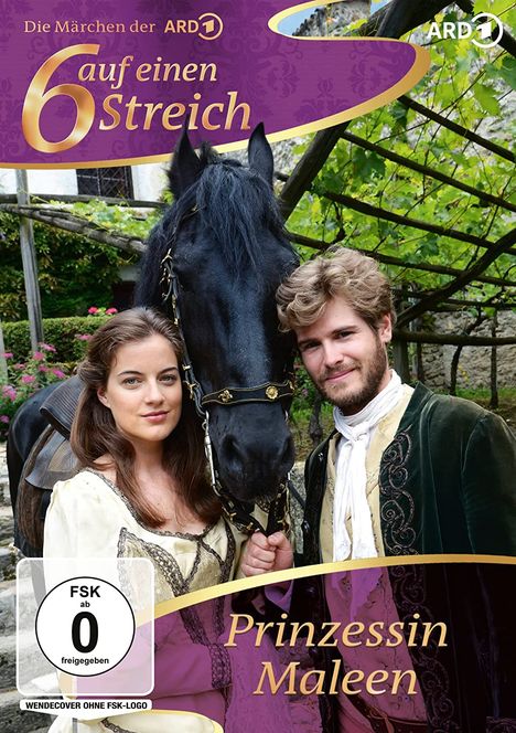 Sechs auf einen Streich - Prinzessin Maleen, DVD