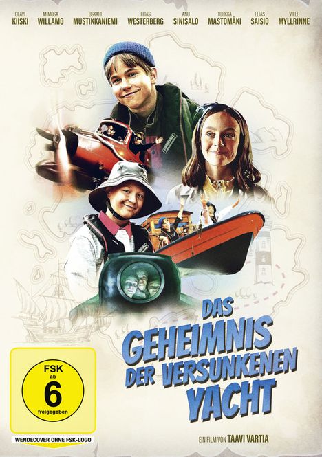 Das Geheimnis der versunkenen Yacht, DVD