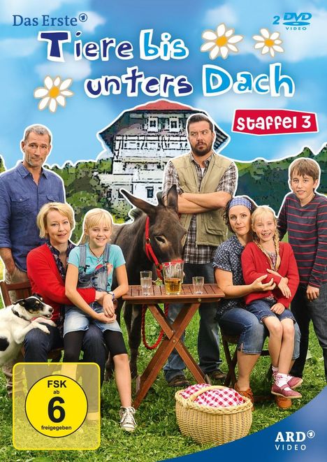 Tiere bis unters Dach Staffel 3, 2 DVDs