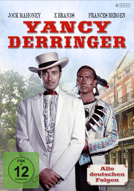 Yancy Derringer - Alle deutschen Folgen, 4 DVDs