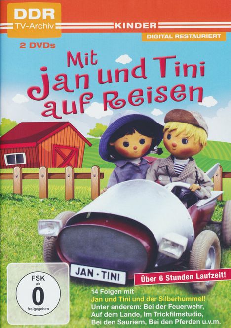 Jan und Tini auf Reisen, 2 DVDs