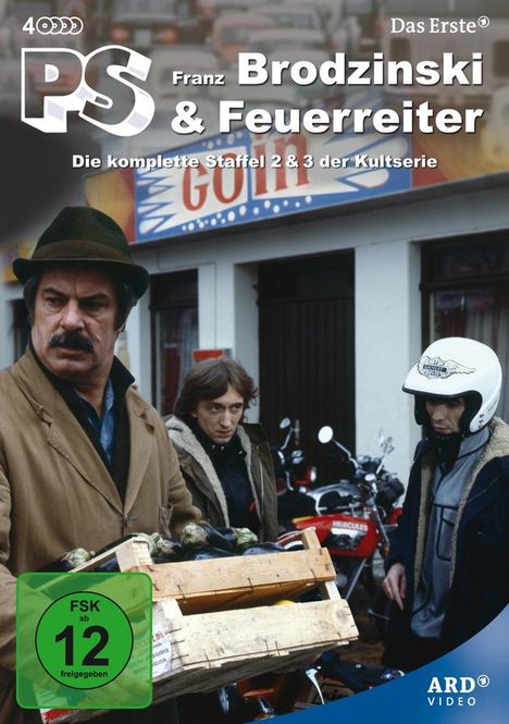 PS - Franz Brodzinski + Feuerreiter (Staffel 2+3), 4 DVDs