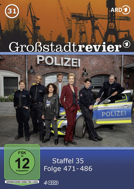 Großstadtrevier Box 31, 4 DVDs