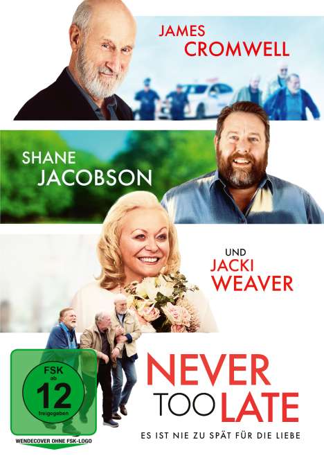 Never Too Late - Es ist nie zu spät für die Liebe, DVD