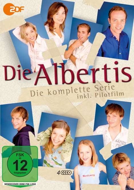 Die Albertis (Komplette Serie), 4 DVDs