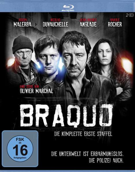 Braquo Season 1 (Blu-ray), 3 Blu-ray Discs