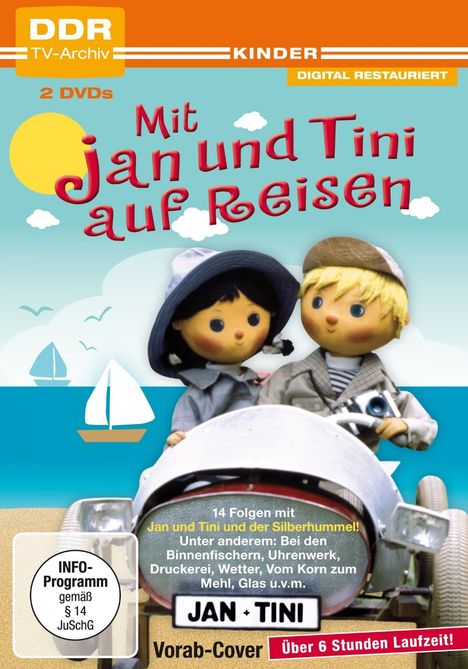 Mit Jan und Tini auf Reisen Box 3, 2 DVDs