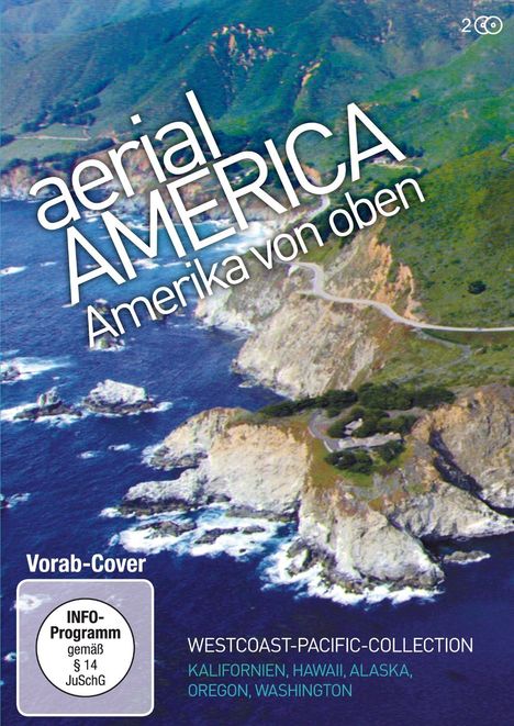 Aerial America - Amerika von oben: Westcoast-Pacific-Collection, 2 DVDs