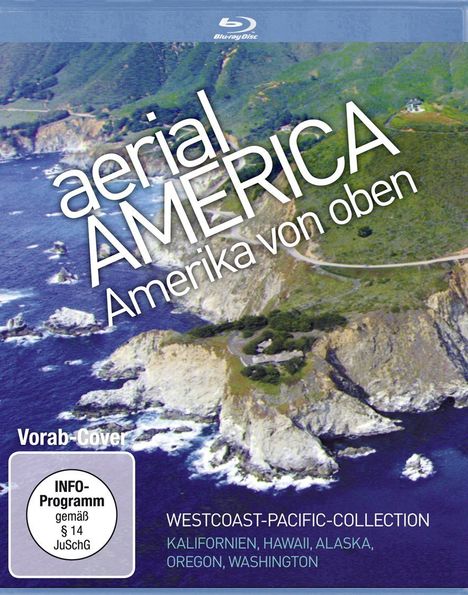 Aerial America - Amerika von oben: Westcoast-Pacific-Collection (Blu-ray), 2 Blu-ray Discs