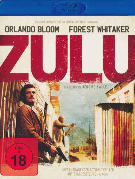 Zulu (2013) (Blu-ray), Blu-ray Disc