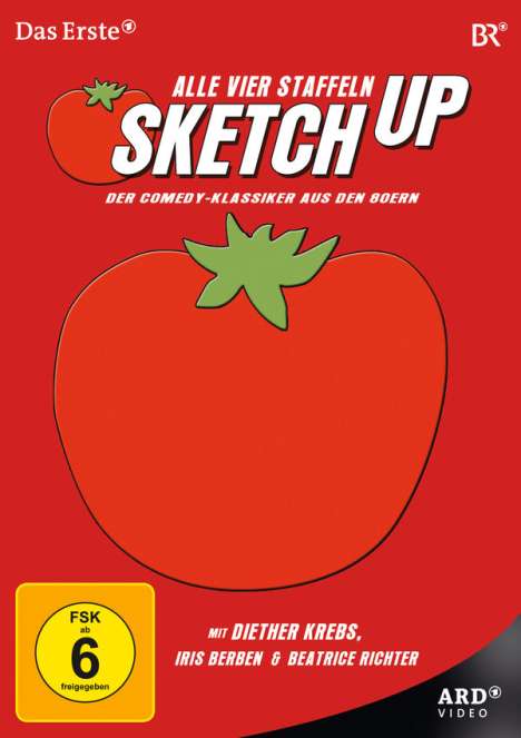 Sketchup Staffel 1-4, 4 DVDs