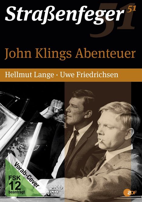 Straßenfeger Vol.51: John Klings Abenteuer (Komplette Serie), 4 DVDs