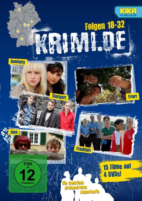 krimi.de - Staffel 6-9, 4 DVDs