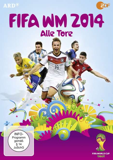 FIFA WM 2014 - Alle Tore, DVD