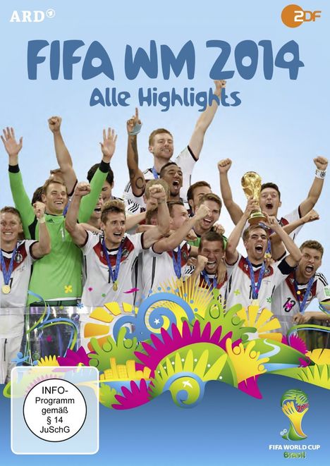 FIFA WM 2014 - Alle Highlights, DVD
