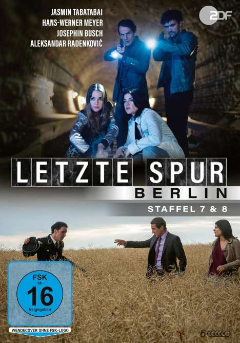 Letzte Spur Berlin Staffel 7 &amp; 8, 6 DVDs